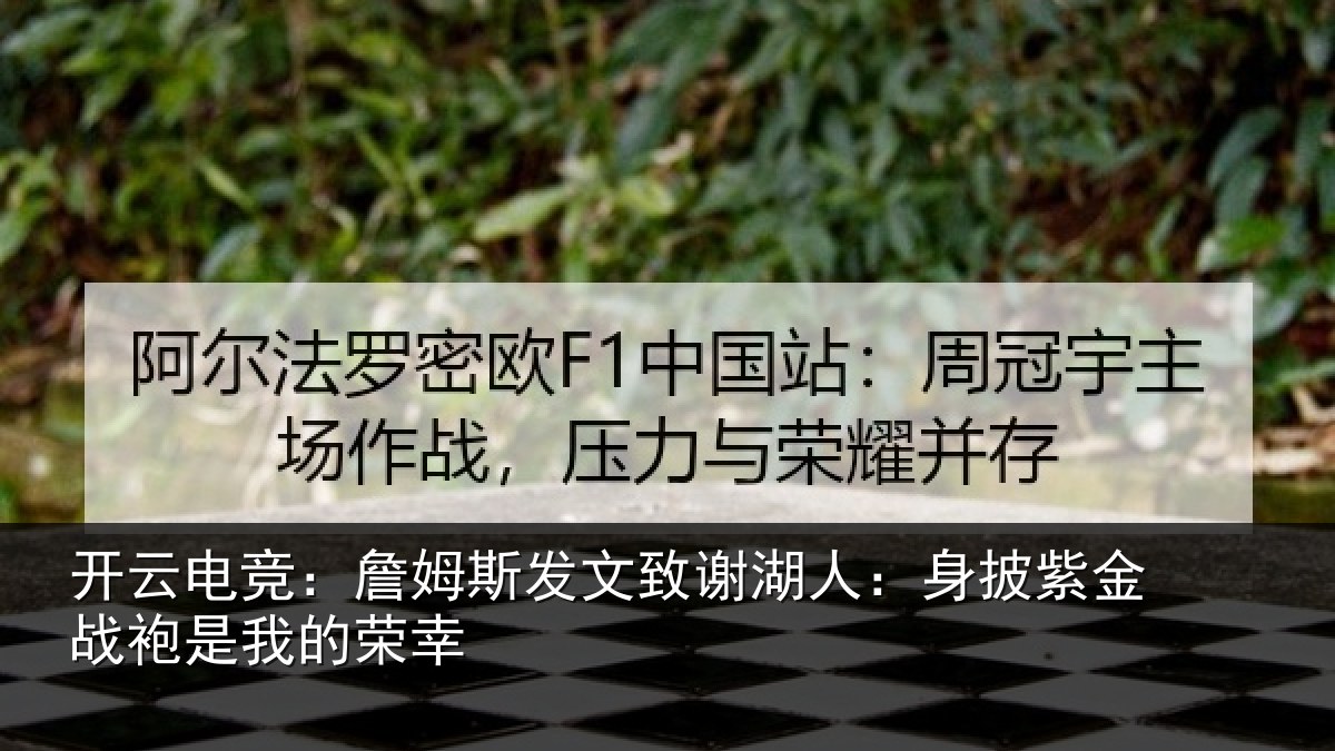 开云电竞：詹姆相关情况披紫相关情况